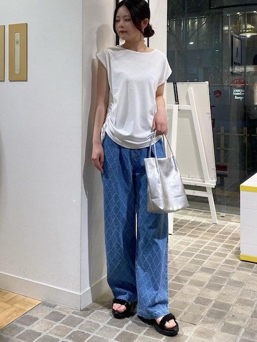 セール】ドロストカットトップス（Tシャツ/カットソー）｜ROPE
