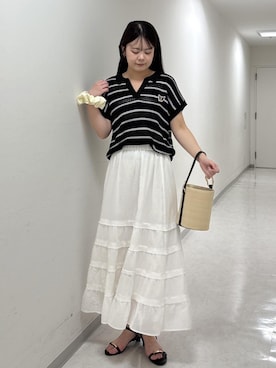 nodokaさん（レディース・161cm）の夏コーディネート