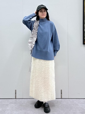 「ROPÉ PICNIC」｜「アイテム（キャップ）」を使った、nodokaさん（レディース・161cm）の秋コーディネート