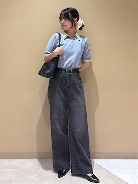 「ROPE' PICNIC（ロペピクニック）のアイテム」を使った、nodokaさん（レディース・161cm）の夏コーディネート