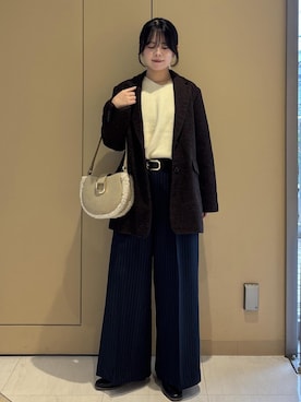 ROPE' PICNICのテーラードジャケット（ブラウン系）を使った人気