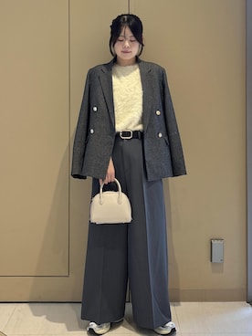 「ROPE' PICNIC（ロペピクニック）のアイテム」を使った、nodokaさん（レディース・161cm）の秋コーディネート