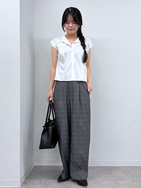 「混合」｜nodokaさん（レディース・161cm）の夏コーディネート