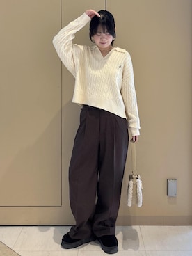 nodokaさん(レディース・161cm)の冬コーディネート