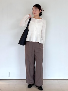 nodokaさん(レディース・161cm)の秋コーディネート