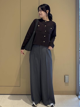 「ROPE' PICNIC（ロペピクニック）のアイテム」を使った、nodokaさん（レディース・161cm）の秋コーディネート