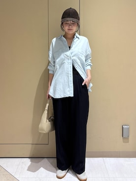 「ROPE' PICNIC（ロペピクニック）のアイテム」を使った、nodokaさん（レディース・161cm）の秋コーディネート