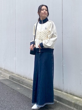 「アイテム（ブルゾン）」を使った、nodokaさん（レディース・161cm・20代）の秋コーディネート