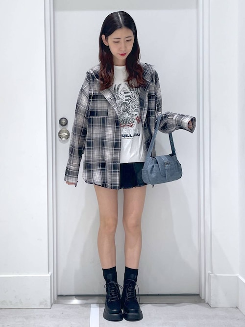 チョポヴァロウェナ　2024SS　メッシュロングTシャツ　ブラウス　アニマル柄 Yohji Yamamoto 2024-25AW メッシュシャツ&グラフィックサルエル