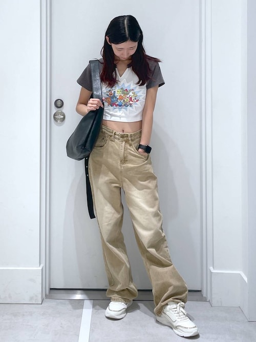 【2025SS】ブラウンカラーデニムパンツ