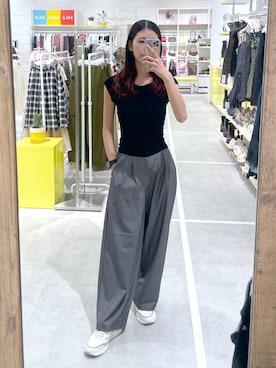 「FOREVER 21（フォーエバー トゥエンティーワン）のアイテム」を使った、まゆさん（レディース・167cm）の夏コーディネート