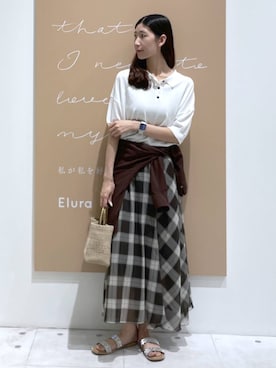まゆさん（レディース・167cm）の夏コーディネート