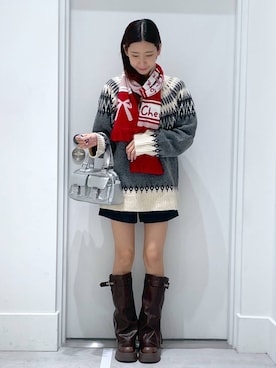 まゆさん（レディース・167cm）の冬コーディネート