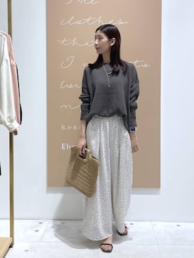 まゆさん（レディース・167cm）の春コーディネート