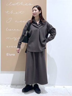 まゆさん（レディース・167cm）の春コーディネート