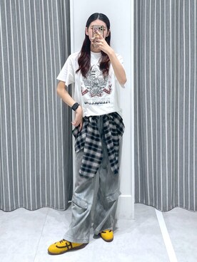 「デート/ロマンティック」｜まゆさん（レディース・167cm）の夏コーディネート