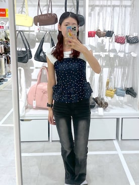 「アイテム（その他トップス）」を使った、まゆさん（レディース・167cm）の夏コーディネート