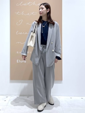 まゆさん（レディース・167cm）の春コーディネート