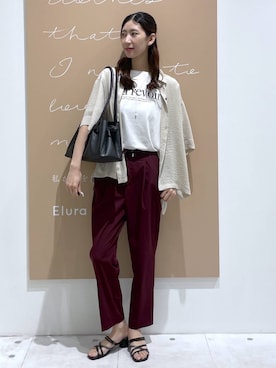 まゆさん(レディース・167cm)の夏コーディネート