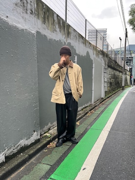 「ROLLA'S（ローラス）のアイテム（トップス）」を使った、yuyastreetさん（メンズ・174cm）の秋コーディネート