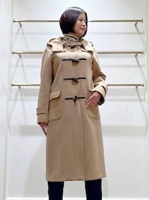 人気☆マッキントッシュロンドン ラーウィック ダッフルコート キャメル ロング パイルダッフルコート(コート)｜MACKINTOSH LONDON