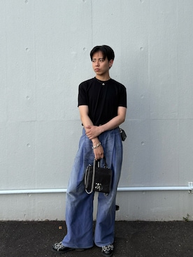 「アイテム（Tシャツ/カットソー）」を使った、To-kiさん（メンズ・175cm・10代）の夏コーディネート