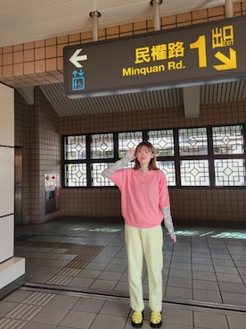 「birthdayroom」｜我是傑利(¯︶¯)さん（レディース・165cm）の秋コーディネート