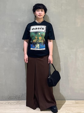「ADAM ET ROPE'（アダムエロペ）のアイテム」を使った、takedaさん（レディース・154cm）の夏コーディネート
