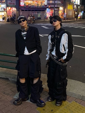 「Bape」｜「アイテム（ジャケット/アウター）」を使った、3zikxさん（メンズ・165cm）の秋コーディネート