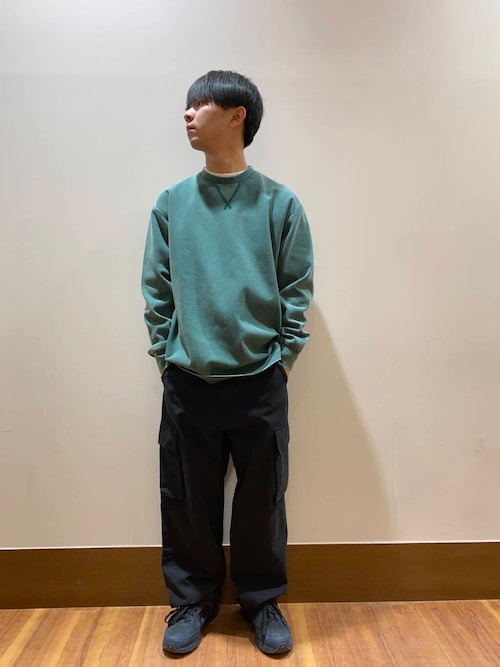 セール】フェードダンボール クルーネックTops（Tシャツ/カットソー