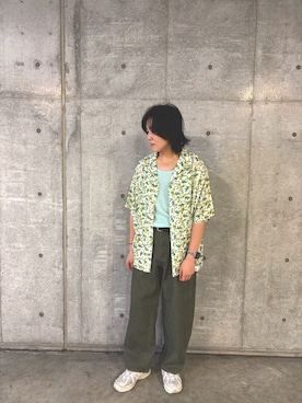 「アイテム（パンツ）」を使った、koukiさん（メンズ・171cm）の夏コーディネート