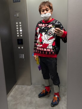 「PATRICK（パトリック）のアイテム」を使った、ねむりねむりさん（メンズ・168cm）の冬コーディネート