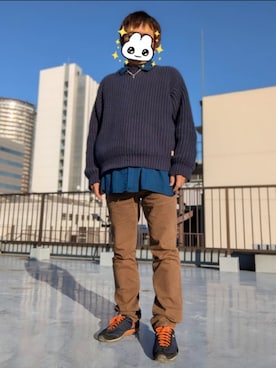 「チャイハネ（チャイハネ）のアイテム」を使った、ねむりねむりさん（メンズ・168cm）の秋コーディネート