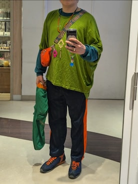 「PATRICK（パトリック）のアイテム（スニーカー）」を使った、ねむりねむりさん（メンズ・168cm）の秋コーディネート