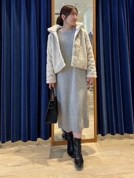 tomonaさん（レディース・159cm）の春コーディネート