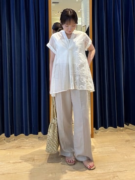 tomonaさん（レディース・159cm）の夏コーディネート