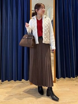 tomonaさん（レディース・159cm）の春コーディネート