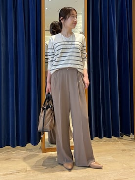 tomonaさん（レディース・159cm）の春コーディネート