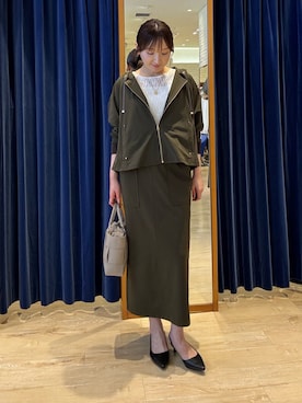 tomonaさん（レディース・159cm）の秋コーディネート
