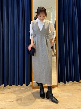 tomonaさん(レディース・159cm)の冬コーディネート