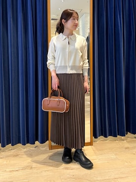 tomonaさん(レディース・159cm)の冬コーディネート