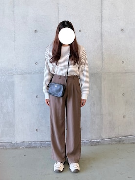 「COACH（コーチ）のアイテム」を使った、みさん（レディース・164cm）の春コーディネート