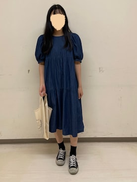 「お買い物」｜miさん（レディース・164cm）の秋コーディネート