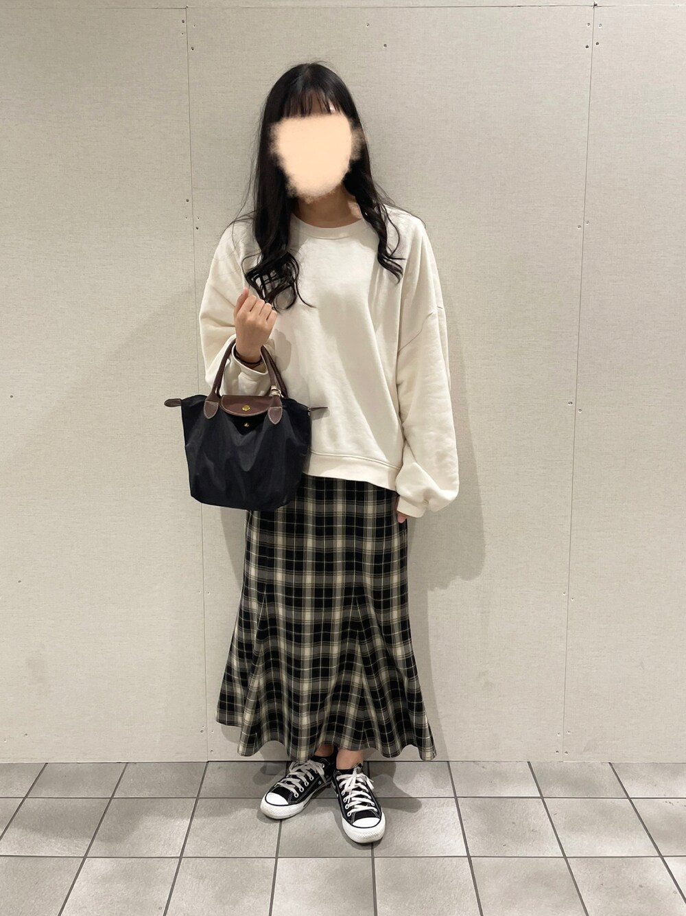 mi|LONGCHAMPのトートバッグを使ったコーディネート - WEAR
