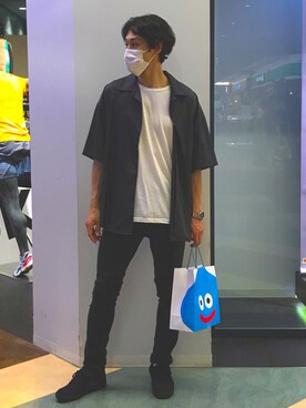 YUさん（メンズ・180cm）の夏コーディネート