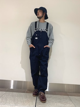 「URBAN RESEARCH Sonny Label（アーバンリサーチサニーレーベル）のアイテム（帽子）」を使った、JAMさん（メンズ・176cm）の秋コーディネート