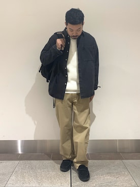 「GRAVIS（グラヴィス）のアイテム（スニーカー）」を使った、JAMさん（メンズ・176cm）の秋コーディネート