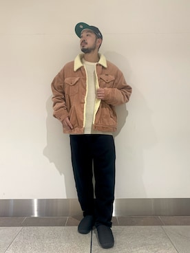 「URBAN RESEARCH Sonny Label（アーバンリサーチサニーレーベル）のアイテム（スウェットパンツ）」を使った、JAMさん（メンズ・176cm）の秋コーディネート