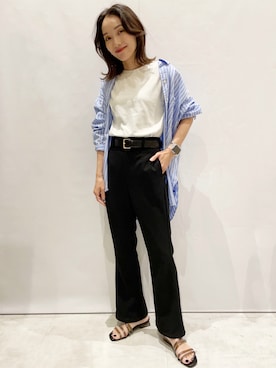 「ごきげんウィーク」｜「アイテム（その他）」を使った、MAMIさん（レディース・155cm）の春コーディネート