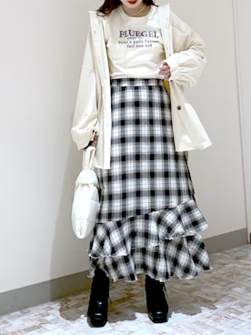 みさっきーさん（レディース・154cm）の秋コーディネート